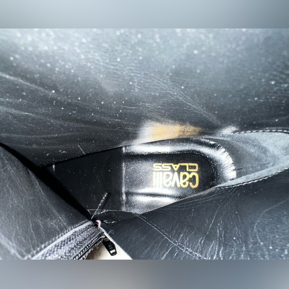 New Roberto Cavalli Class By Roberto Cavalli Red Python Bootie Size 38 - Picture 7 of 9